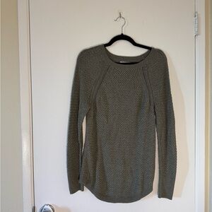 LOFT Sage Green Textured Sweater